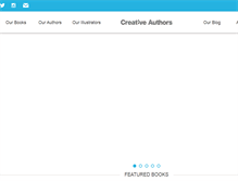 Tablet Screenshot of creativeauthors.co.uk